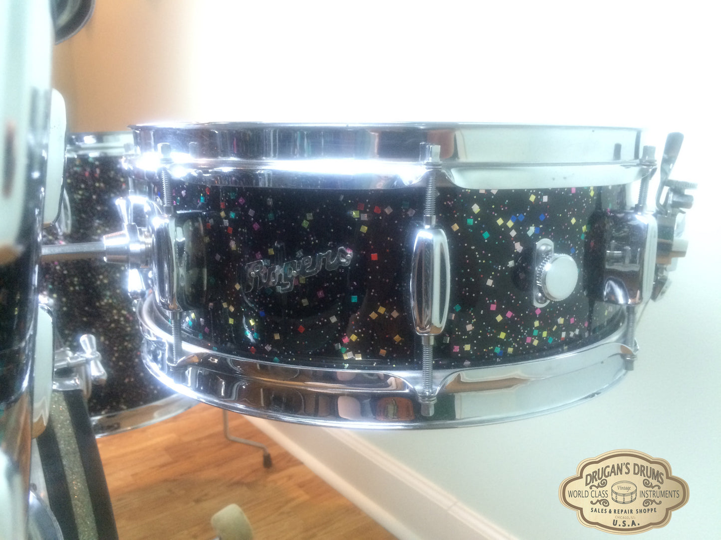 Amazing 1962 Rogers Mardi Gras No.1866 Starlite Outfit Extremely Clean 20/12/16/5x14 Sn