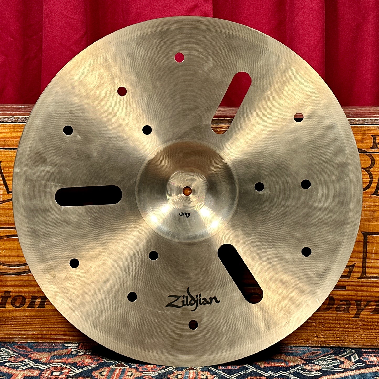 18" Zildjian K EFX Crash Cymbal 1314g *Video Demo*