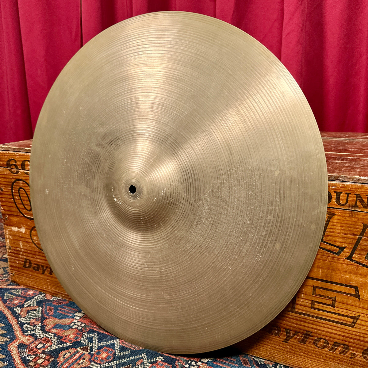22" Zildjian A 1970s Ride Cymbal 2922g  *Video*