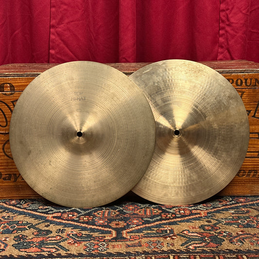 14" Zildjian A 1960s Hi-Hat Cymbal Pair 788g/858g *Video Demo