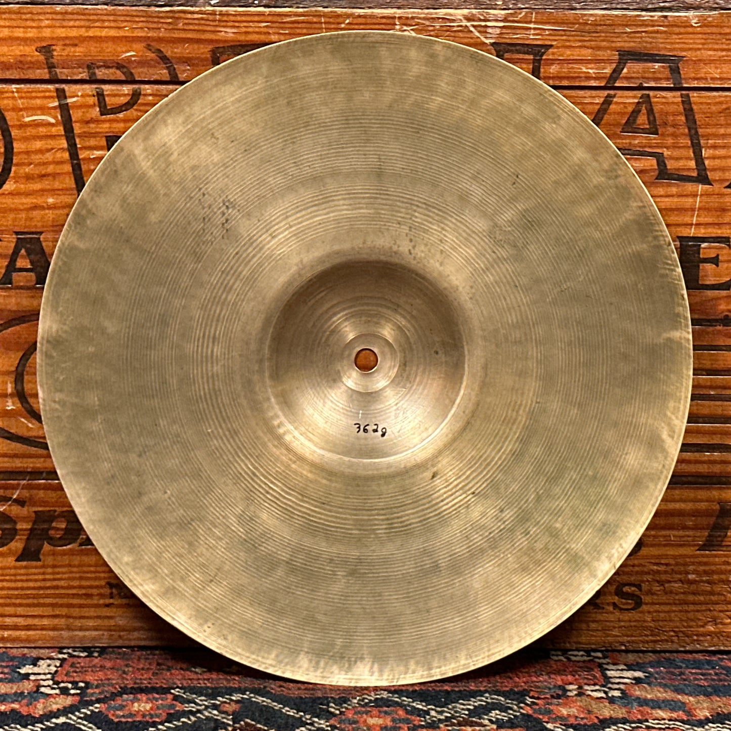 12" Zildjian A 1930s 1st / 2nd / Pre-Trans Stamp Splash Cymbal 362g *Video Demo*