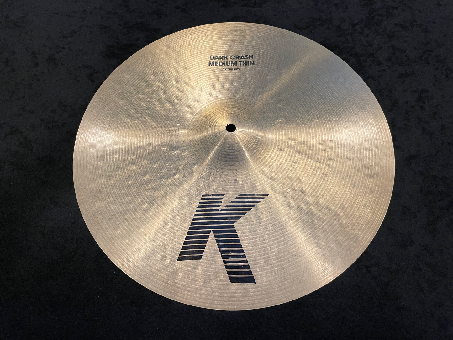 17" K Zildjian Dark Crash Medium Thin Cymbal 1366g