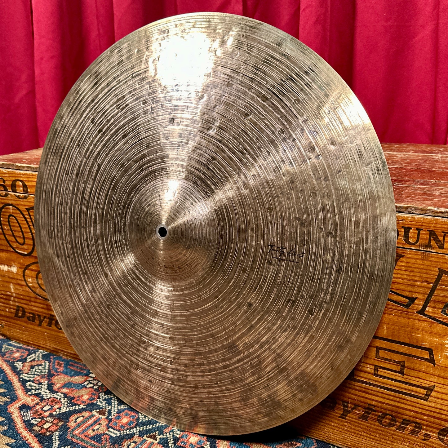 21" Timothy Roberts Tributary 1/2 Turk Ride Cymbal 2111g *Video*