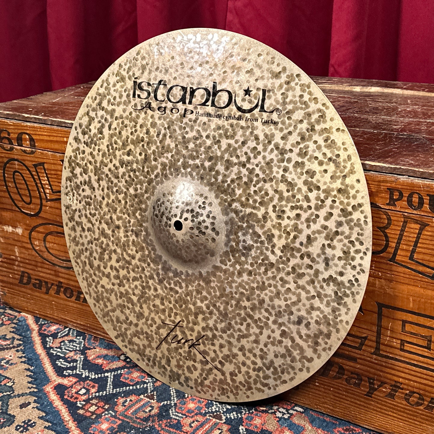 18" Istanbul Agop Turk Crash Cymbal 1270g *Video Demo*