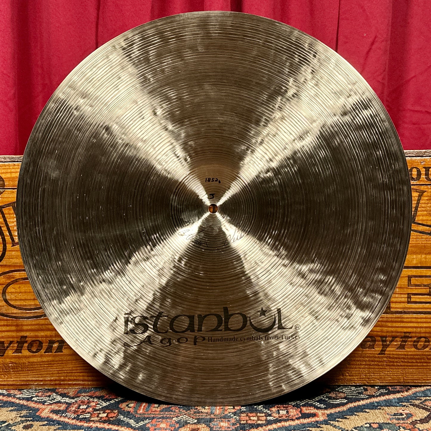 20" Istanbul Agop Traditional Jazz Ride Cymbal 1852g *Video*