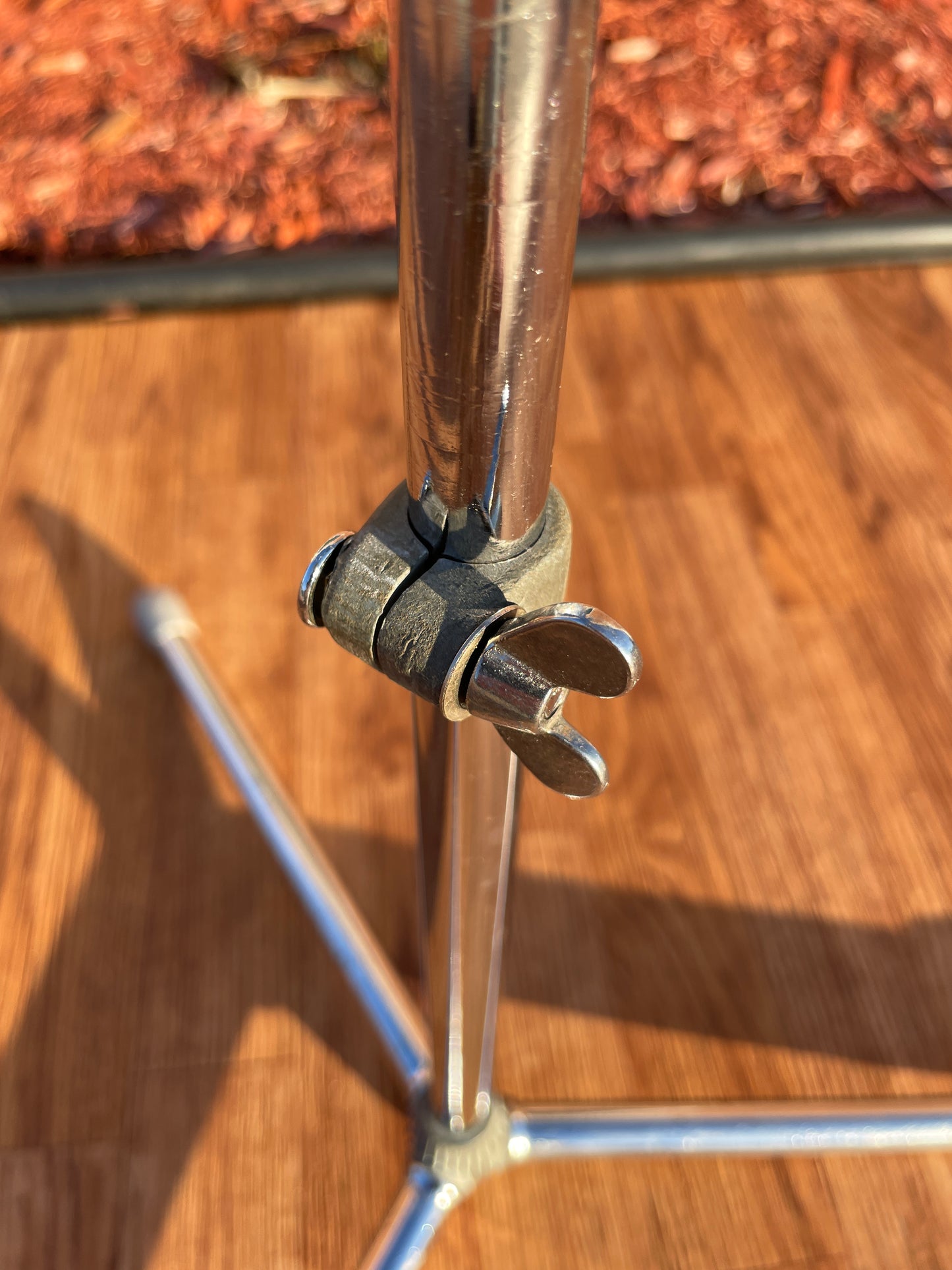 1960s Trixon 11/071 Flat Base Spring Loaded Snare Drum Stand