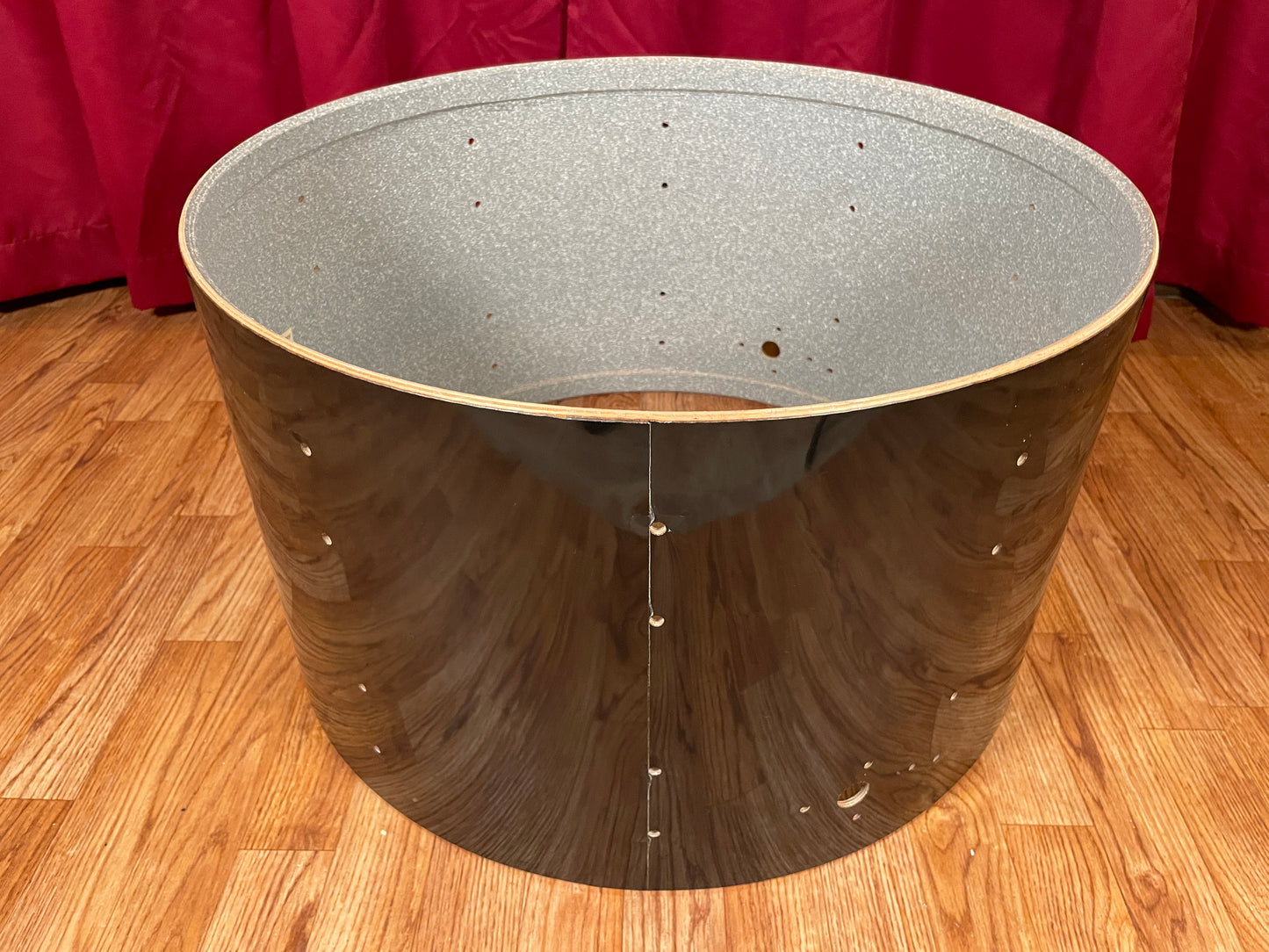 Early 1970s Rogers 14x24 Bass Drum Shell Black