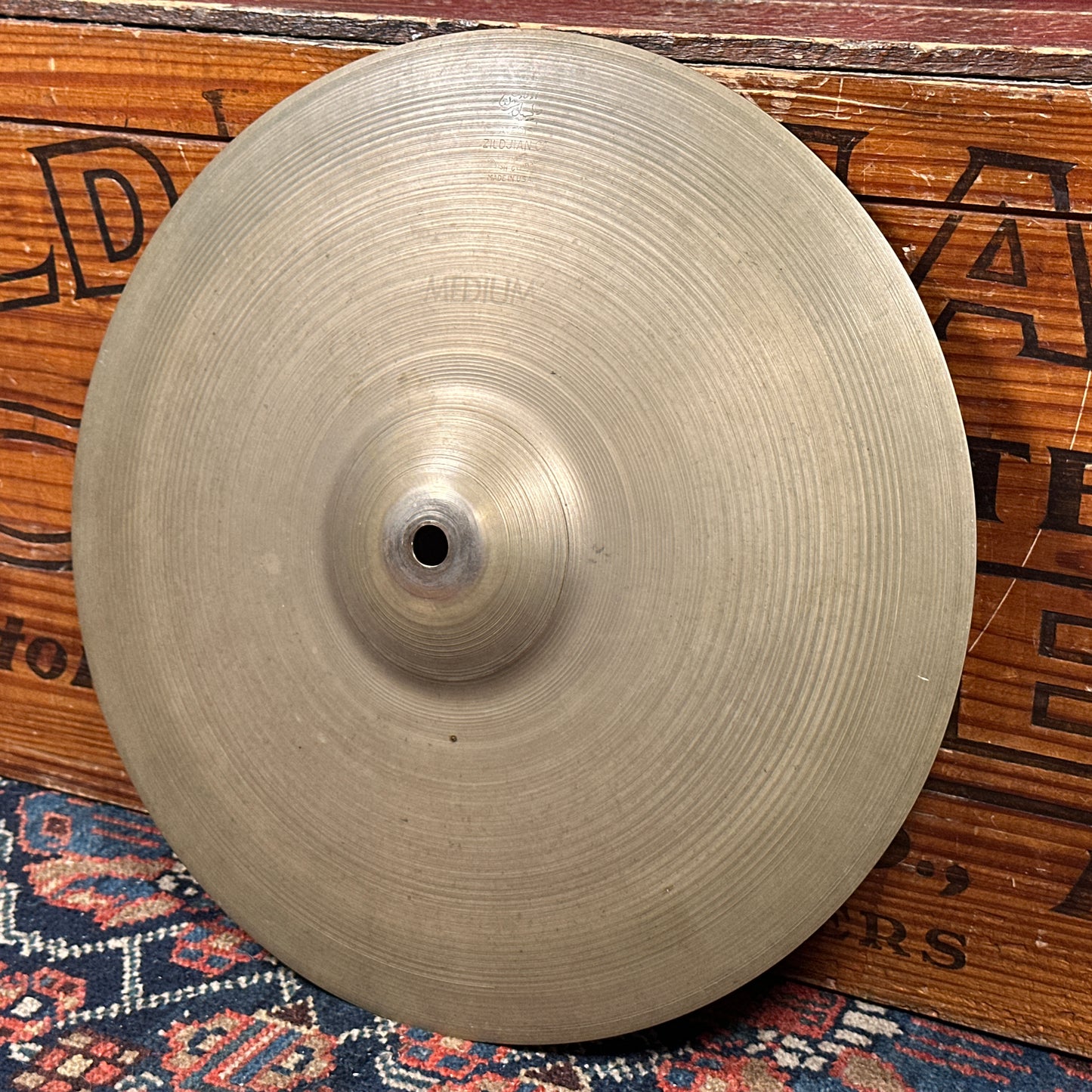 13" Zildjian A 1950s Small Stamp Hi-Hat Cymbal Pair 500g/594g *Video Demo*