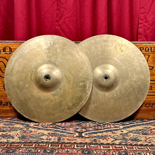 14" Paiste Stanople 1960s Hi-Hat Cymbal Pair 590g/600g *Video Demo*