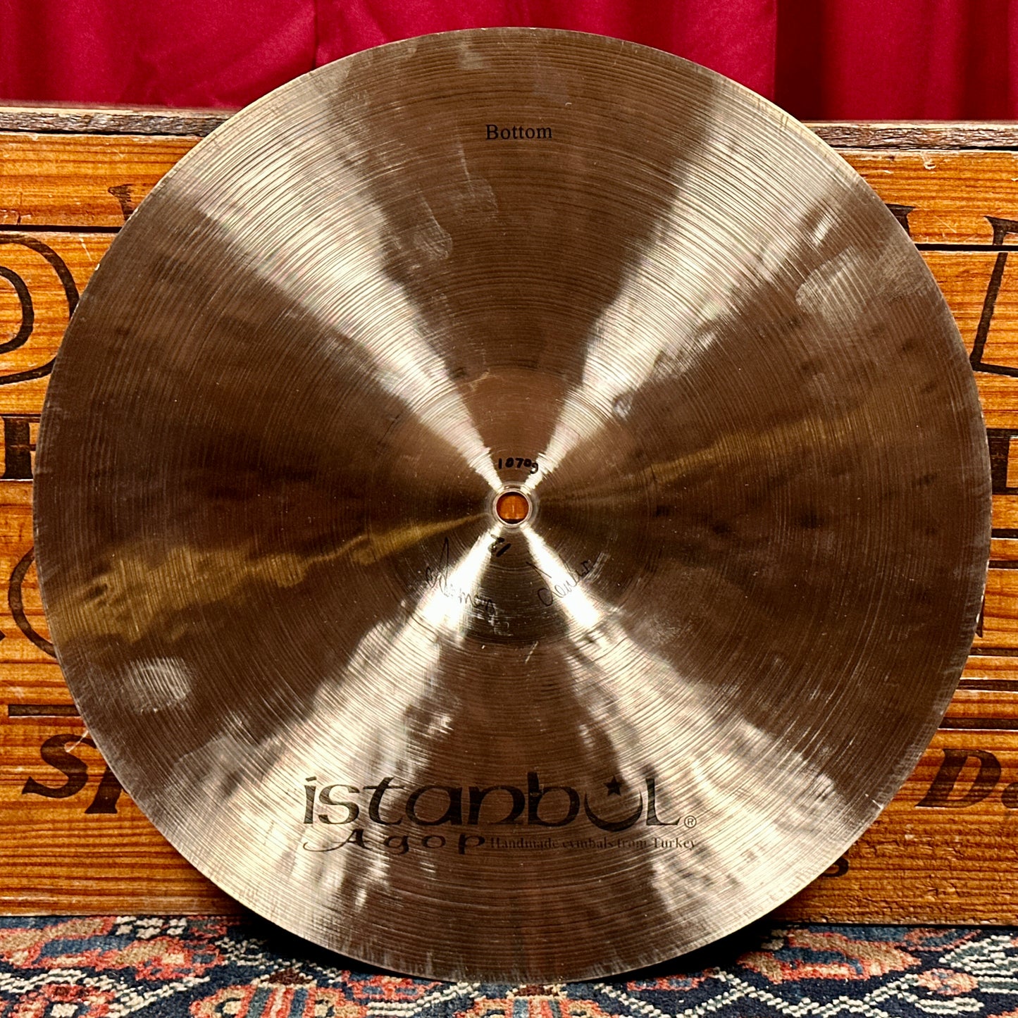 14" Istanbul Agop Signature Mel Lewis Hi-Hat Cymbal Pair 858g/1070g *Video Demo*