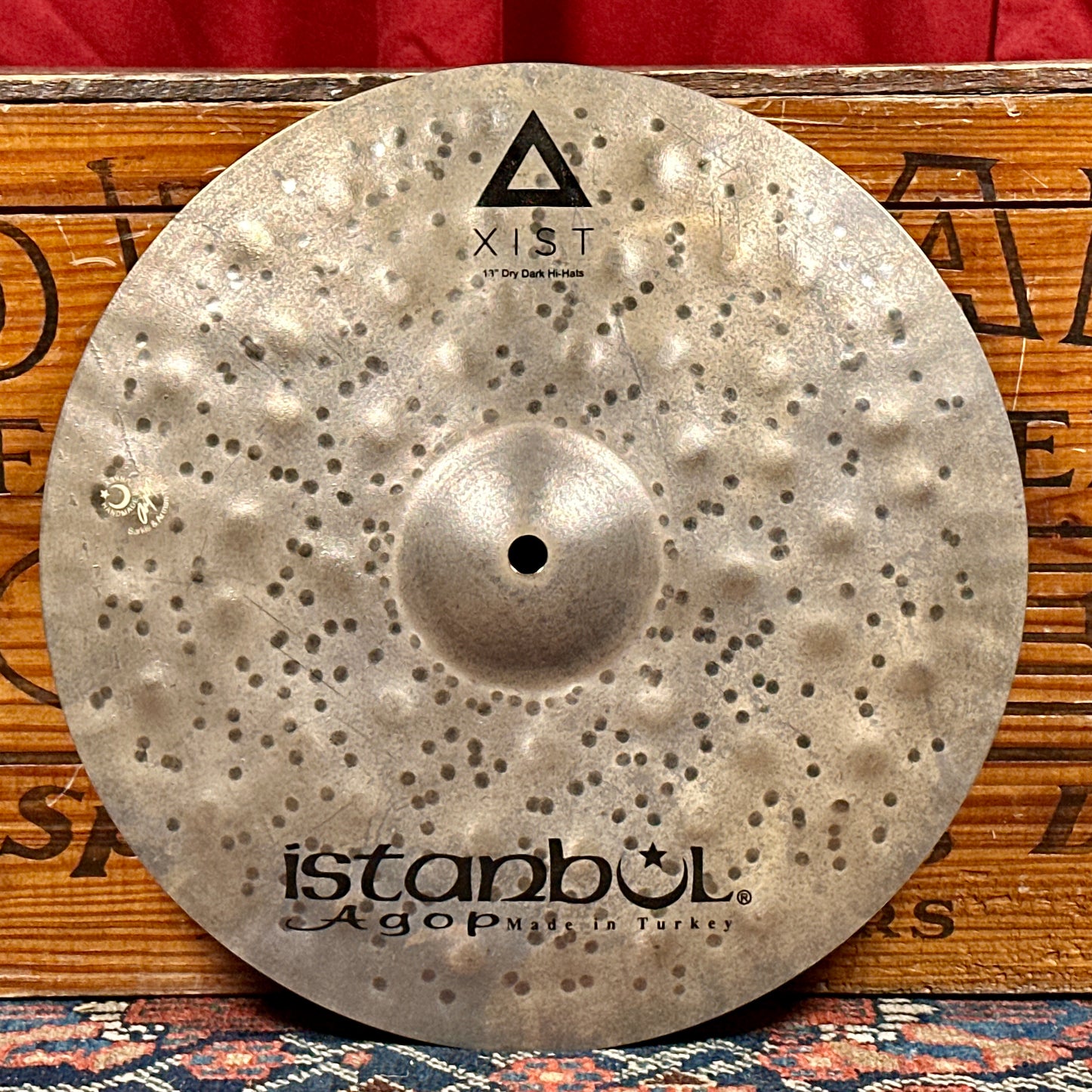 13" Istanbul Agop Xist Dry Dark Hi-Hat Cymbal Pair 494g/958g *Video Demo*