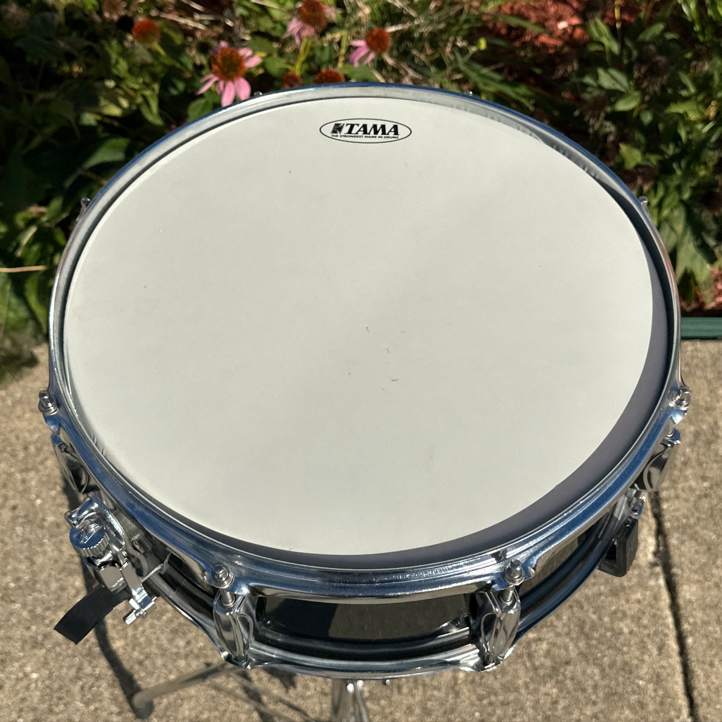 2010s Tama Imperialstar 5.5x14 Poplar Snare Drum Black IWS55