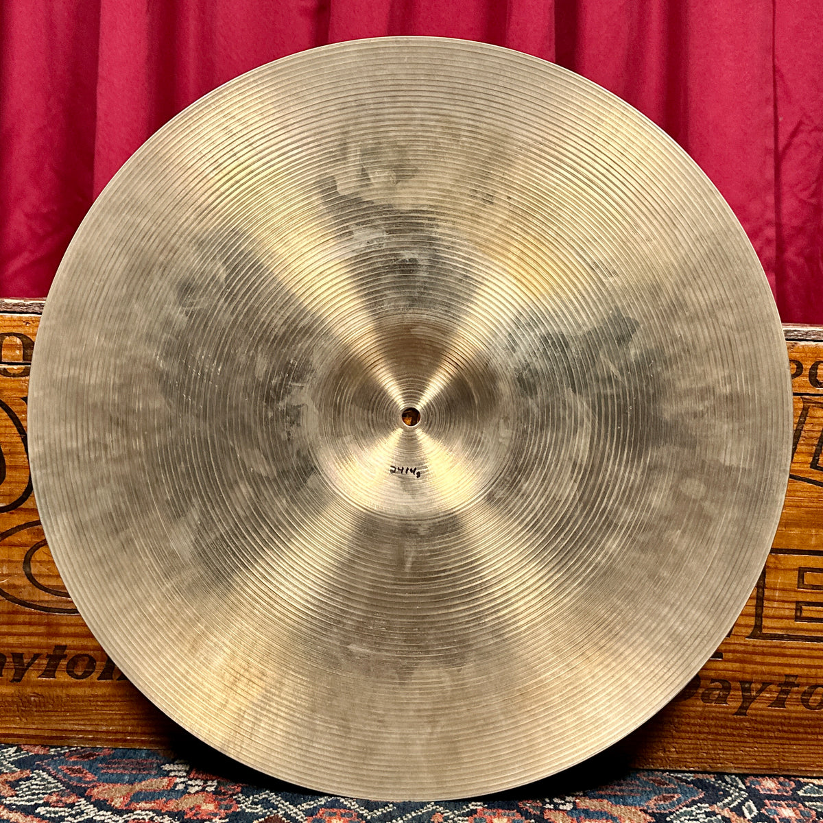 20" Zildjian A 1980s Ride Cymbal 2414g *Video*