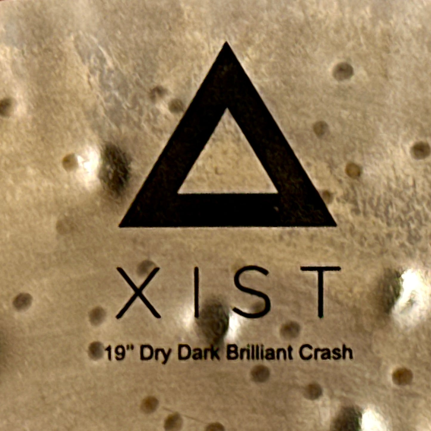 19" Istanbul Agop Xist Dry Dark Brilliant Crash Cymbal 1238g *Video Demo*