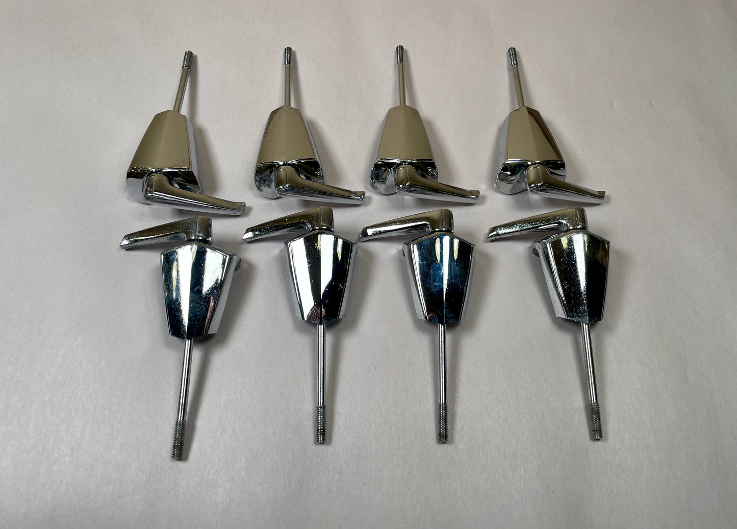 Vintage Premier Bass Drum T Rods and Claws 1960s / 1970s - Set of 8