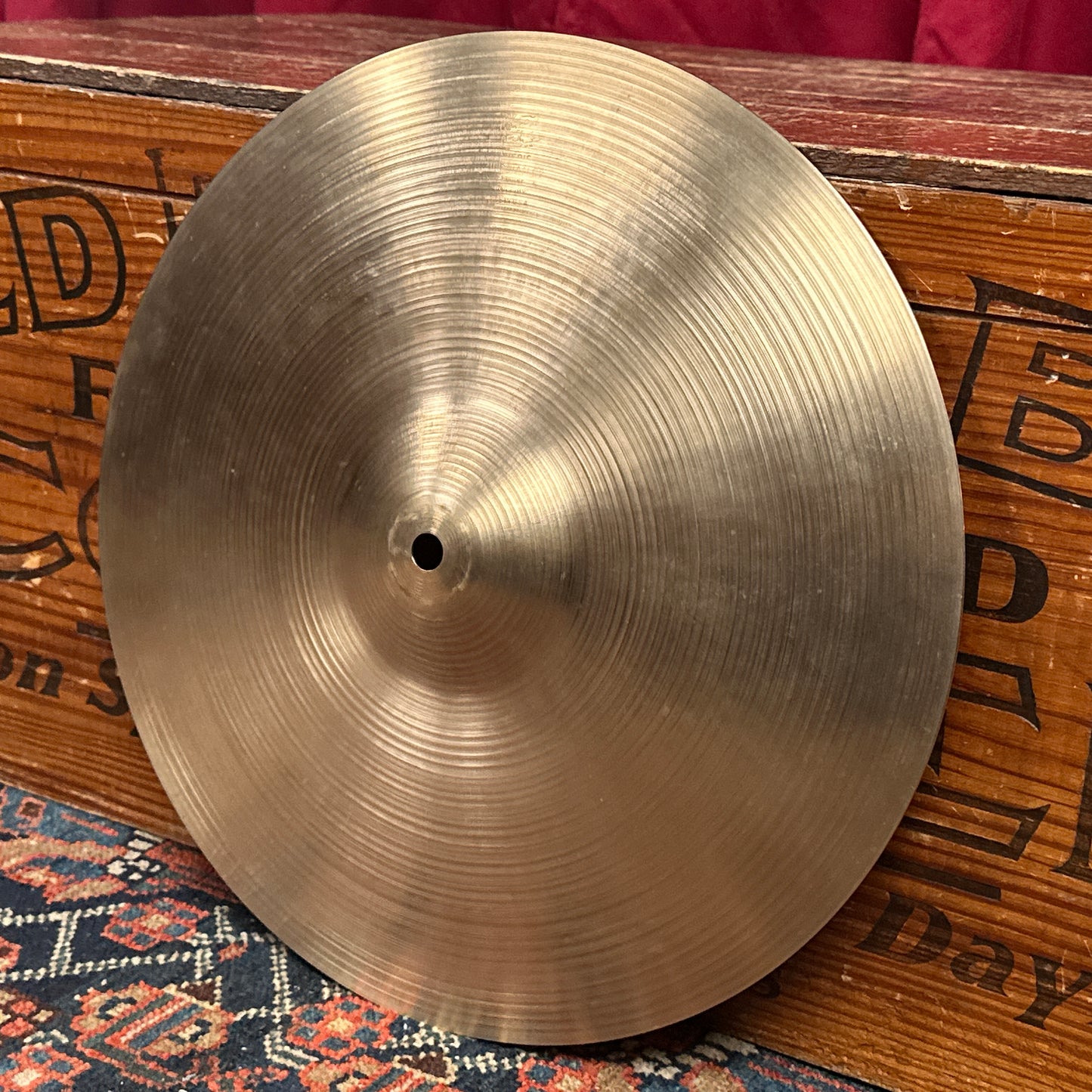 14" Zildjian A 1970s New Beat Hi-Hat Cymbal Pair 990g/1386g Hollow Logo *Video Demo*