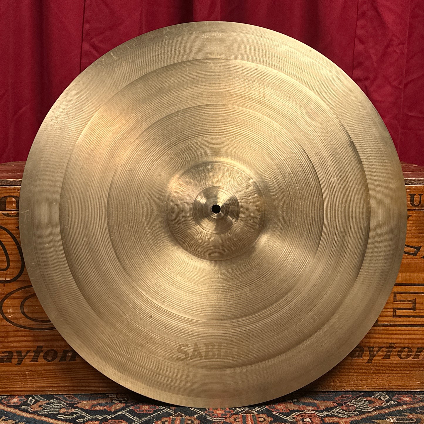 22" Sabian Paragon Neil Peart Ride Cymbal 3682g *Video Demo*