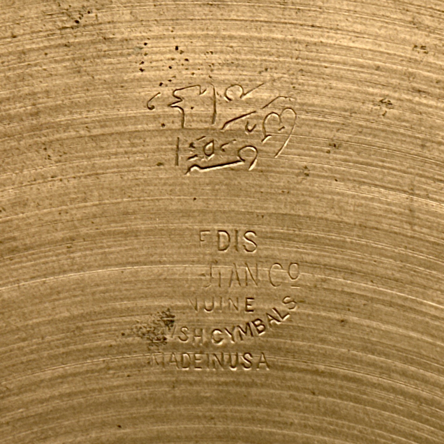 9" Zildjian A 1940s 1st / 2nd / Pre-Trans Stamp Splash Cymbal 190g