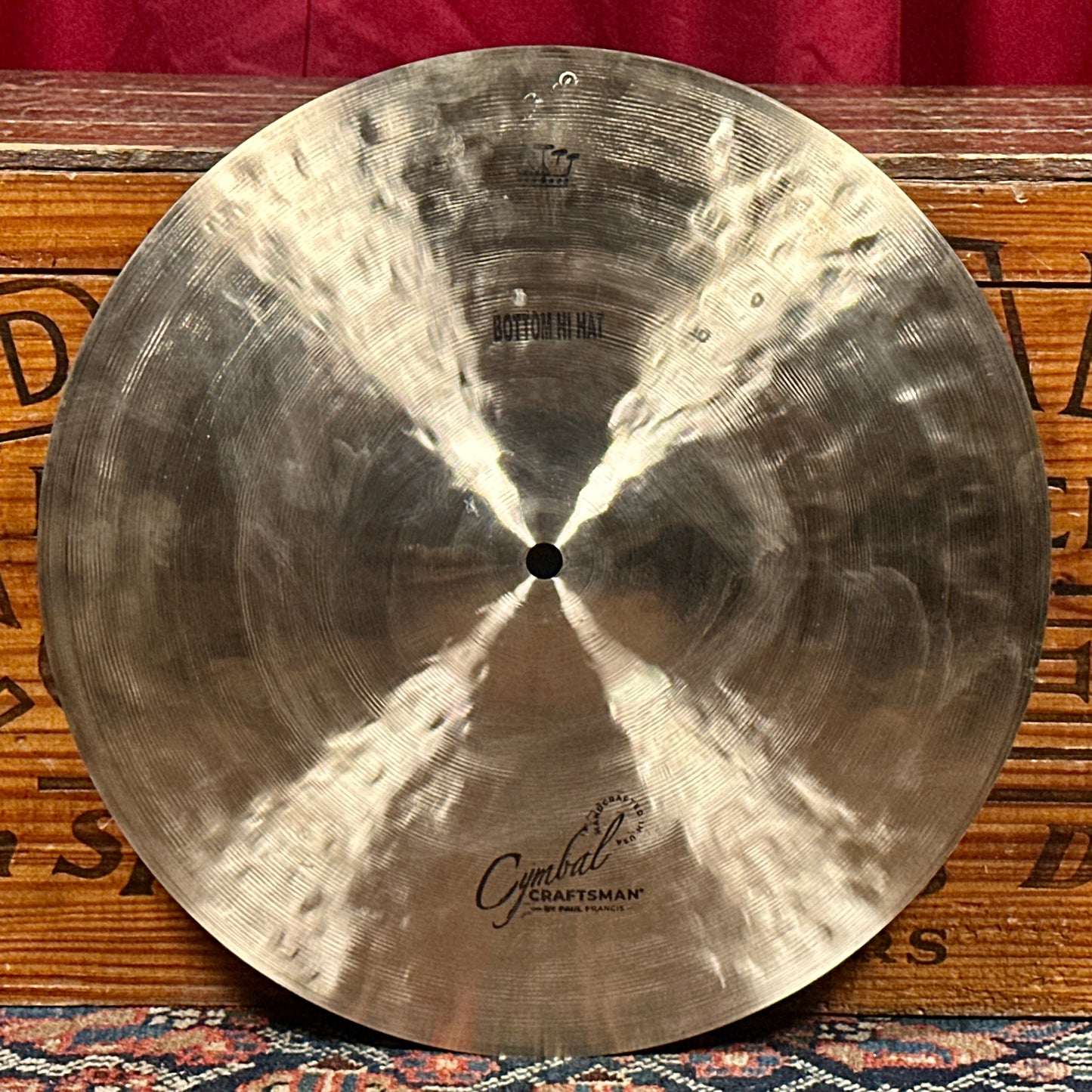 14" Cymbal Craftsman EAK Style Hi-Hat Cymbal Pair 1048g/1298g *Video Demo*