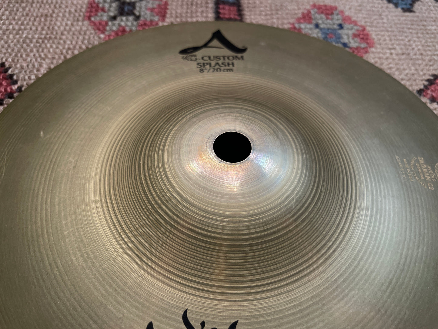 8" Zildjian A Custom Splash Cymbal 176g *Video Demo*