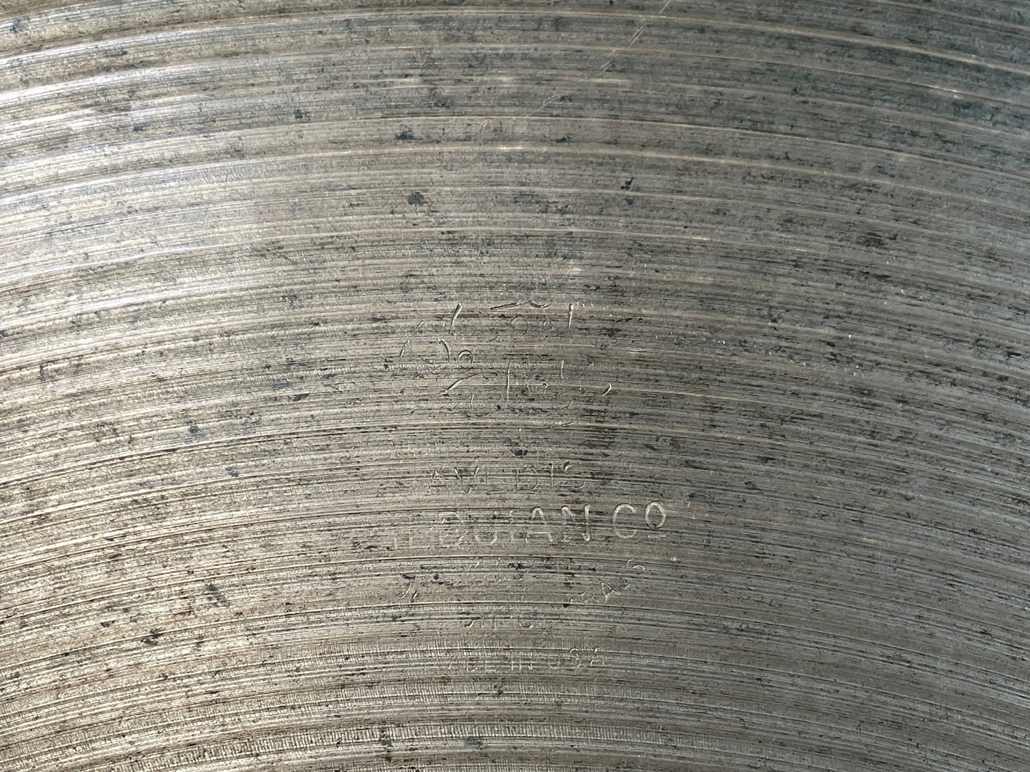 20" Zildjian A 1960s Ride Cymbal 2212g