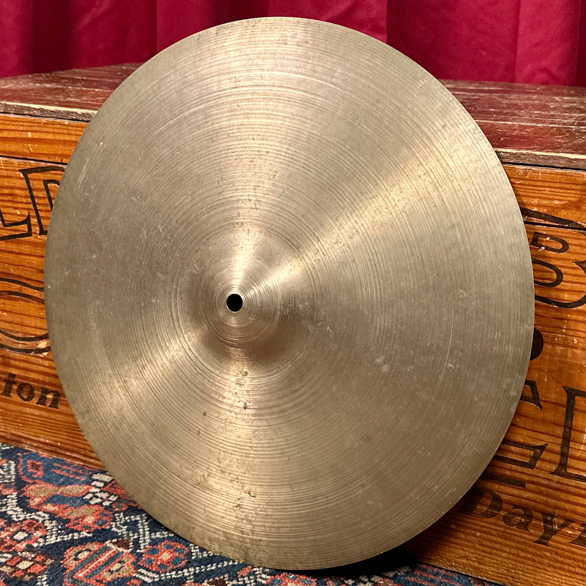 16" Vintage Zildjian A 1960s Hi-Hat Cymbal Pair 986g/1106g *Video*