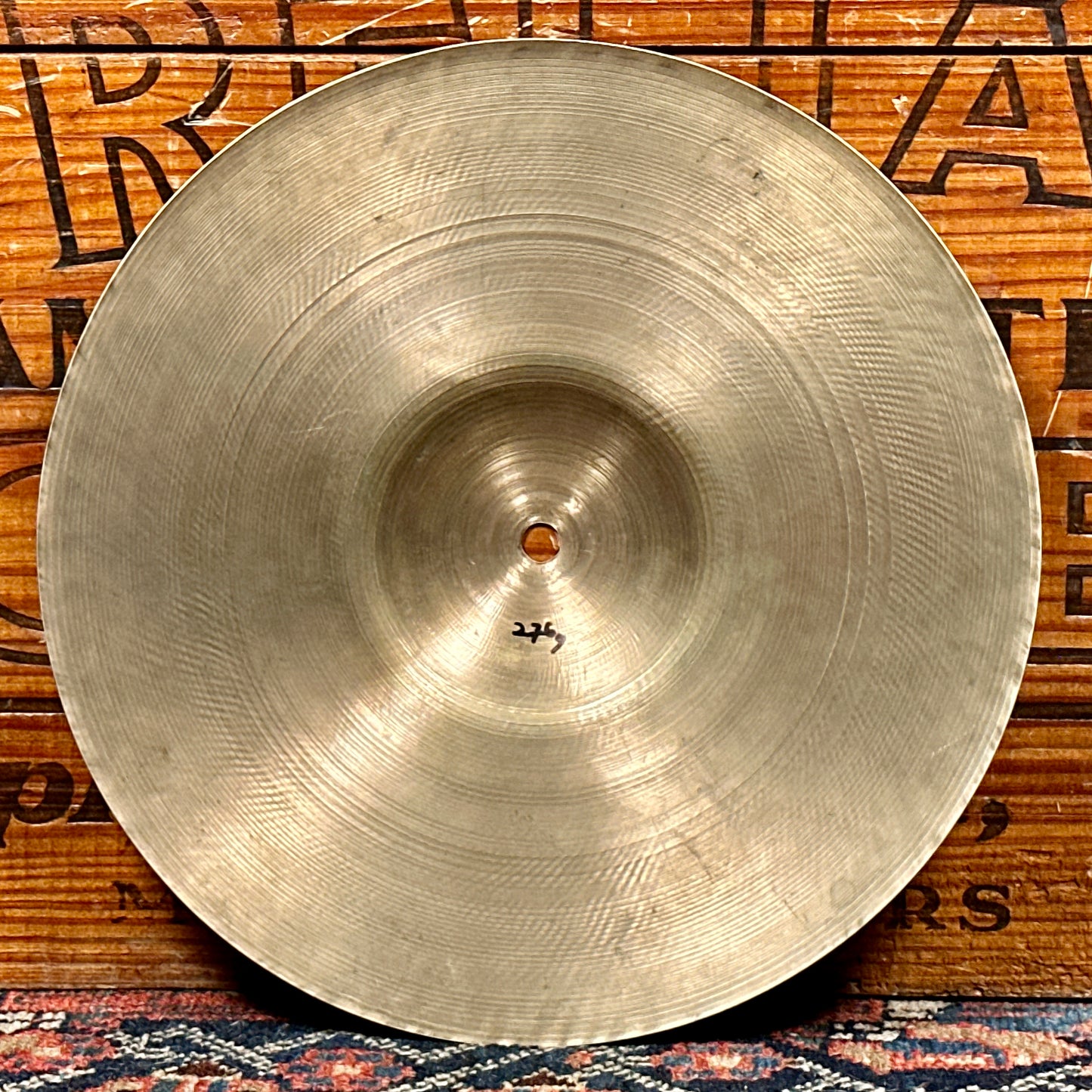 11" Zilco by Zildjian 1940s-50s Splash Thin Cymbal 276g *Video*