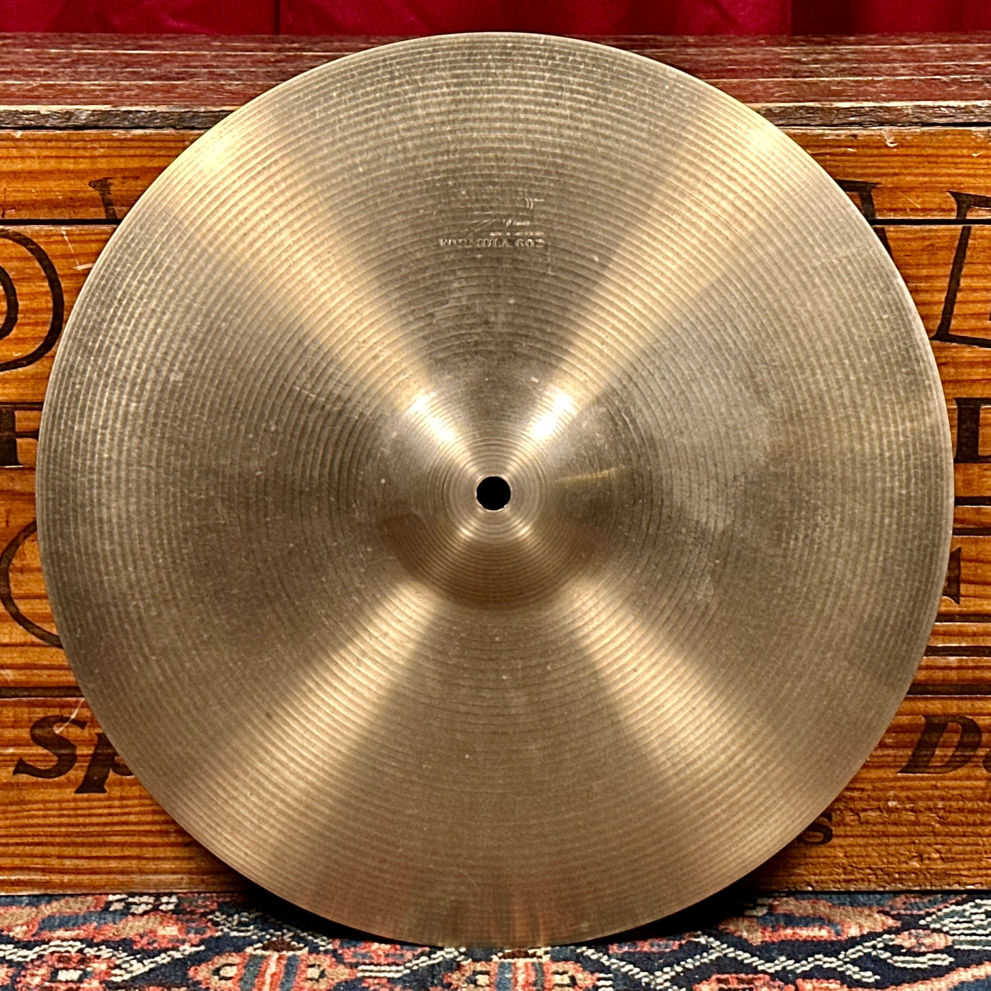 14" Paiste Formula 602 Pre-Serial 1960s Hi-Hat Cymbal Pair 790g/872g *Video Demo*