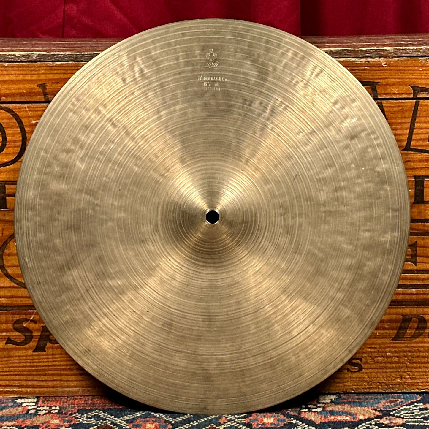 14" K Zildjian Istanbul 1960s-1970s New Stamp Hi-Hat Cymbal Pair 768g/934g *Video Demo*