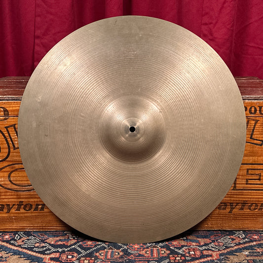 Unique and Rare 20" Zildjian A 1960s-1970s Crash Ride Cymbal 1802g *Video Demo*