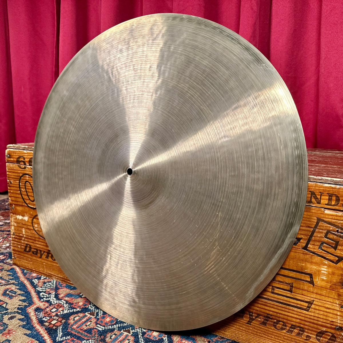 24" Cymbal & Gong Holy Grail American Style Ride Cymbal 2816g *Video*