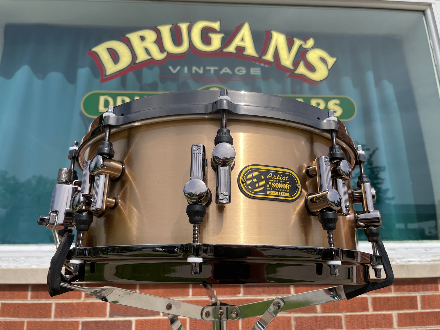 Sonor Artist Series 6x14 Bronze Snare Drum 14x6