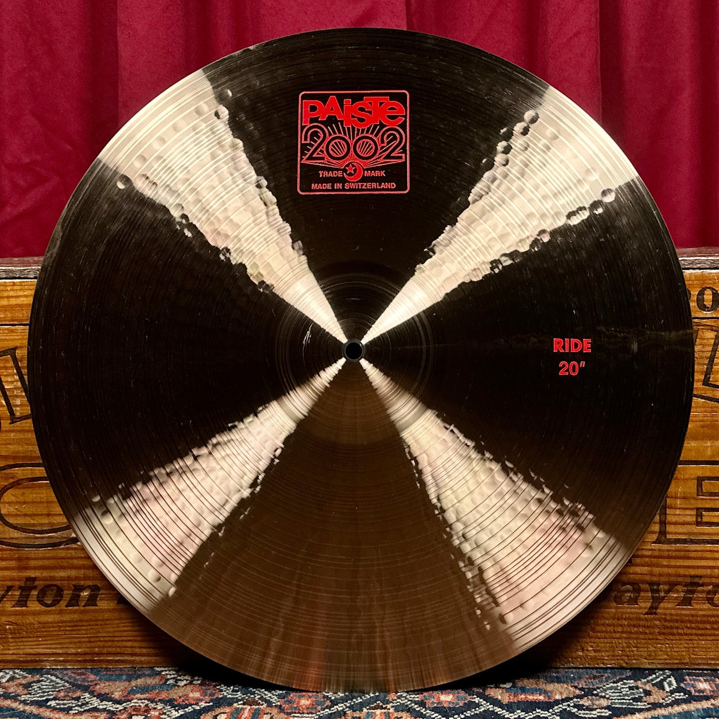 20" Paiste 2002 Ride Cymbal 2436g *Video*
