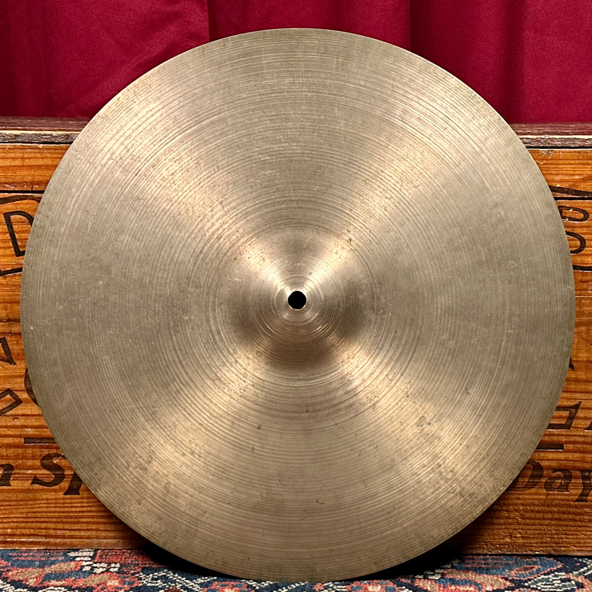 16" Vintage Zildjian A 1960s Hi-Hat Cymbal Pair 986g/1106g *Video*