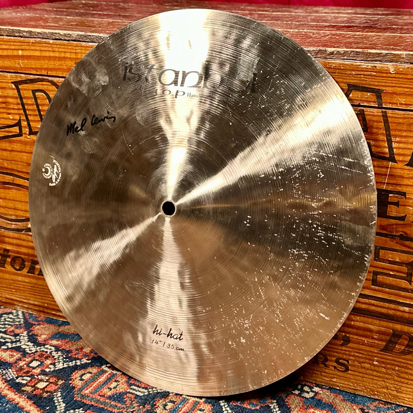 14" Istanbul Agop Signature Mel Lewis Hi-Hat Cymbal Pair 858g/1070g *Video Demo*