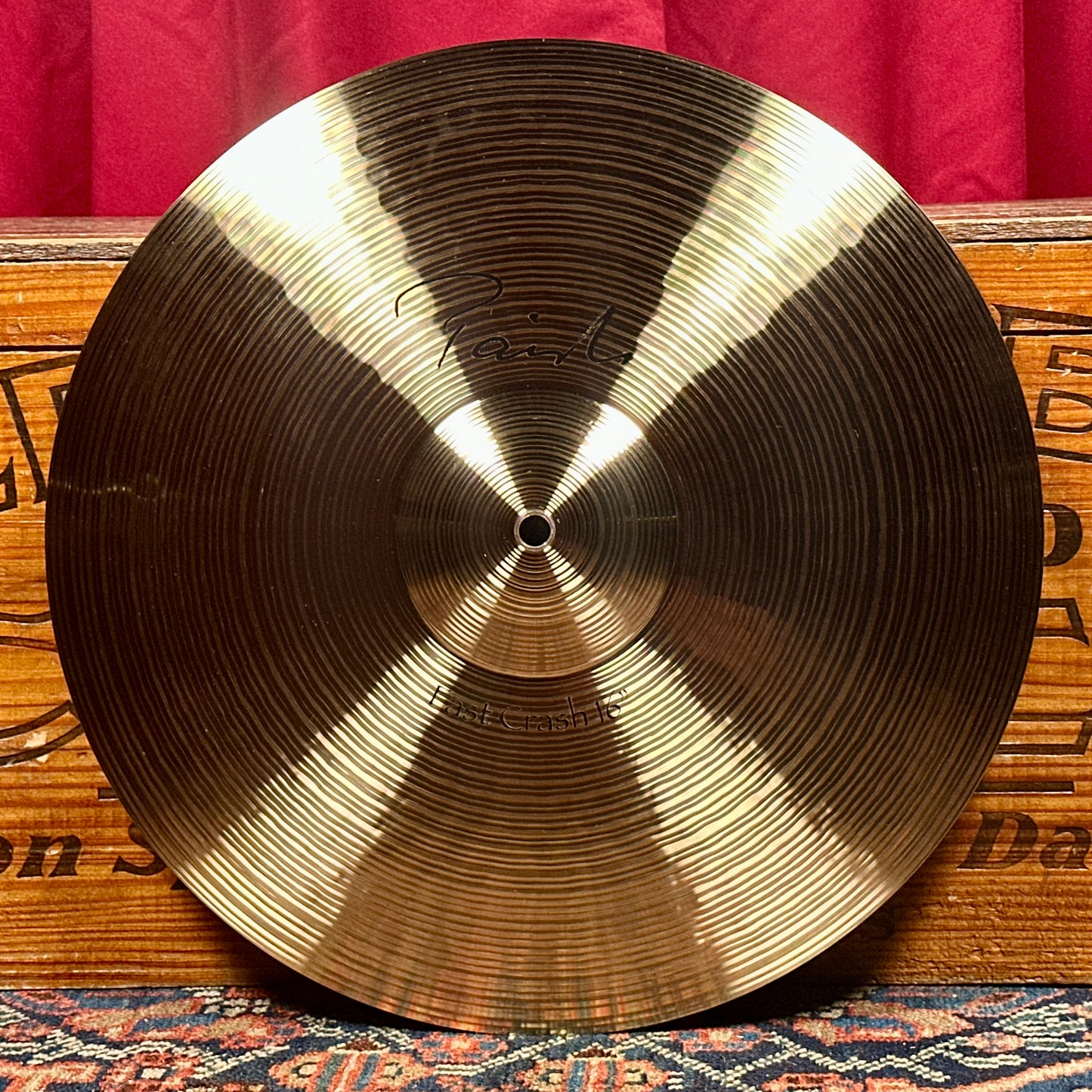 16" Paiste Signature Fast Crash Cymbal 956g *Video*
