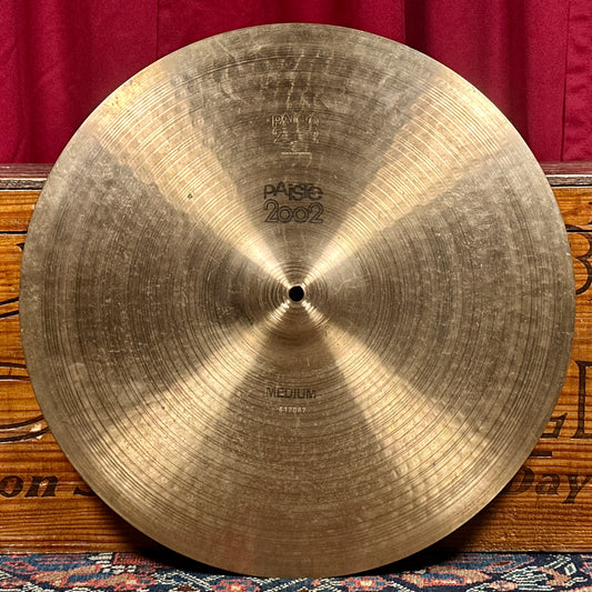 18” Paiste 1976 Black Label 2002 Crash Cymbal 1526g