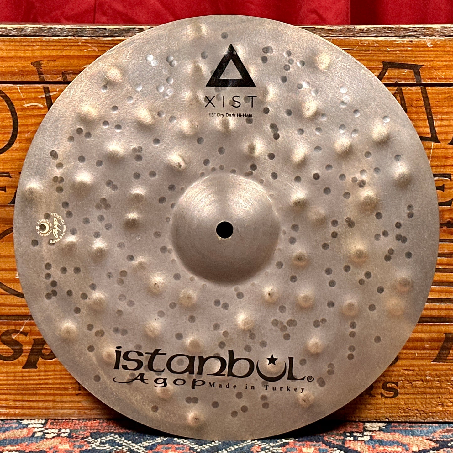 13" Istanbul Agop Xist Dry Dark Hi-Hat Cymbal Pair 506g/898g *Video Demo*
