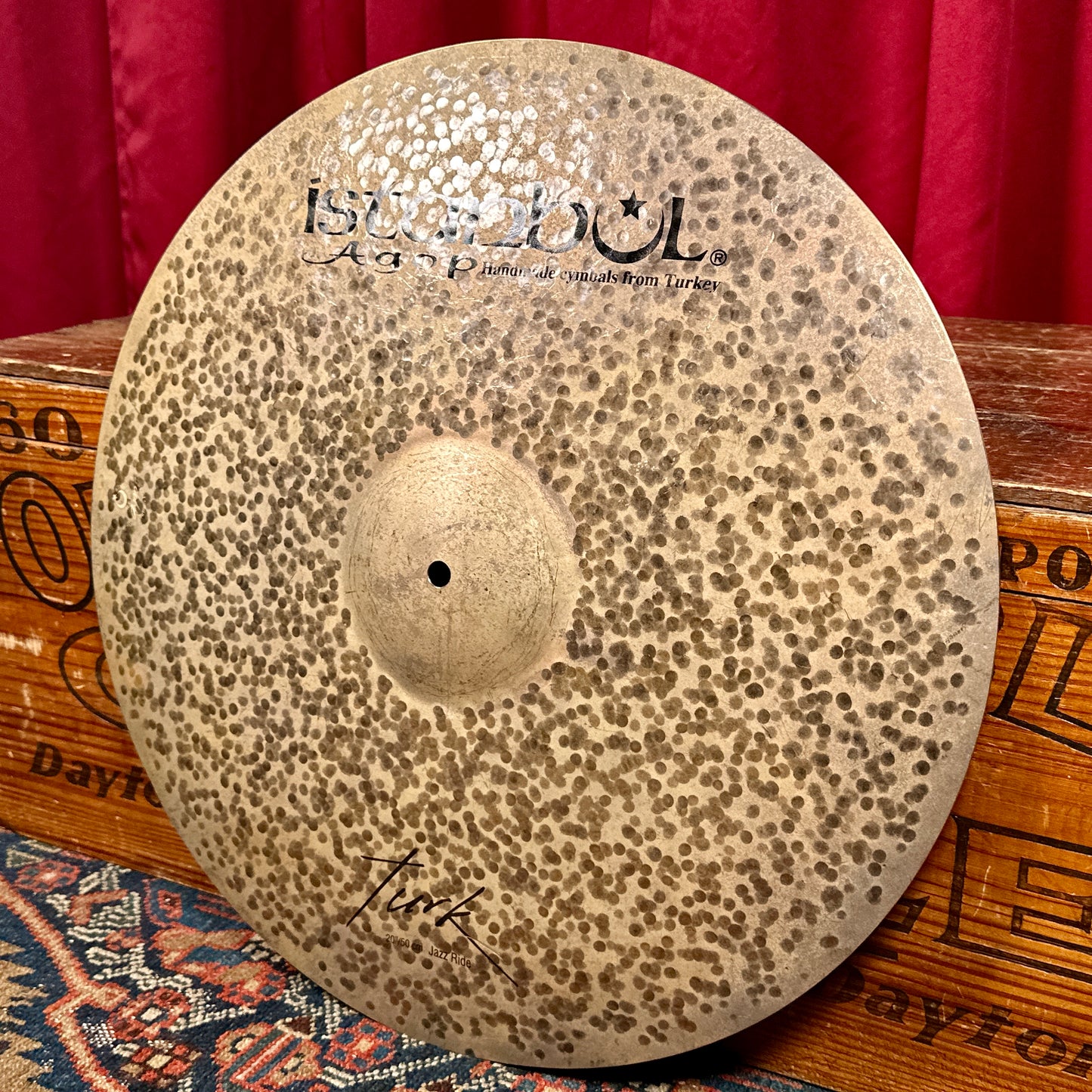20" Istanbul Agop Turk Jazz Ride Cymbal 1964g *Video Demo*