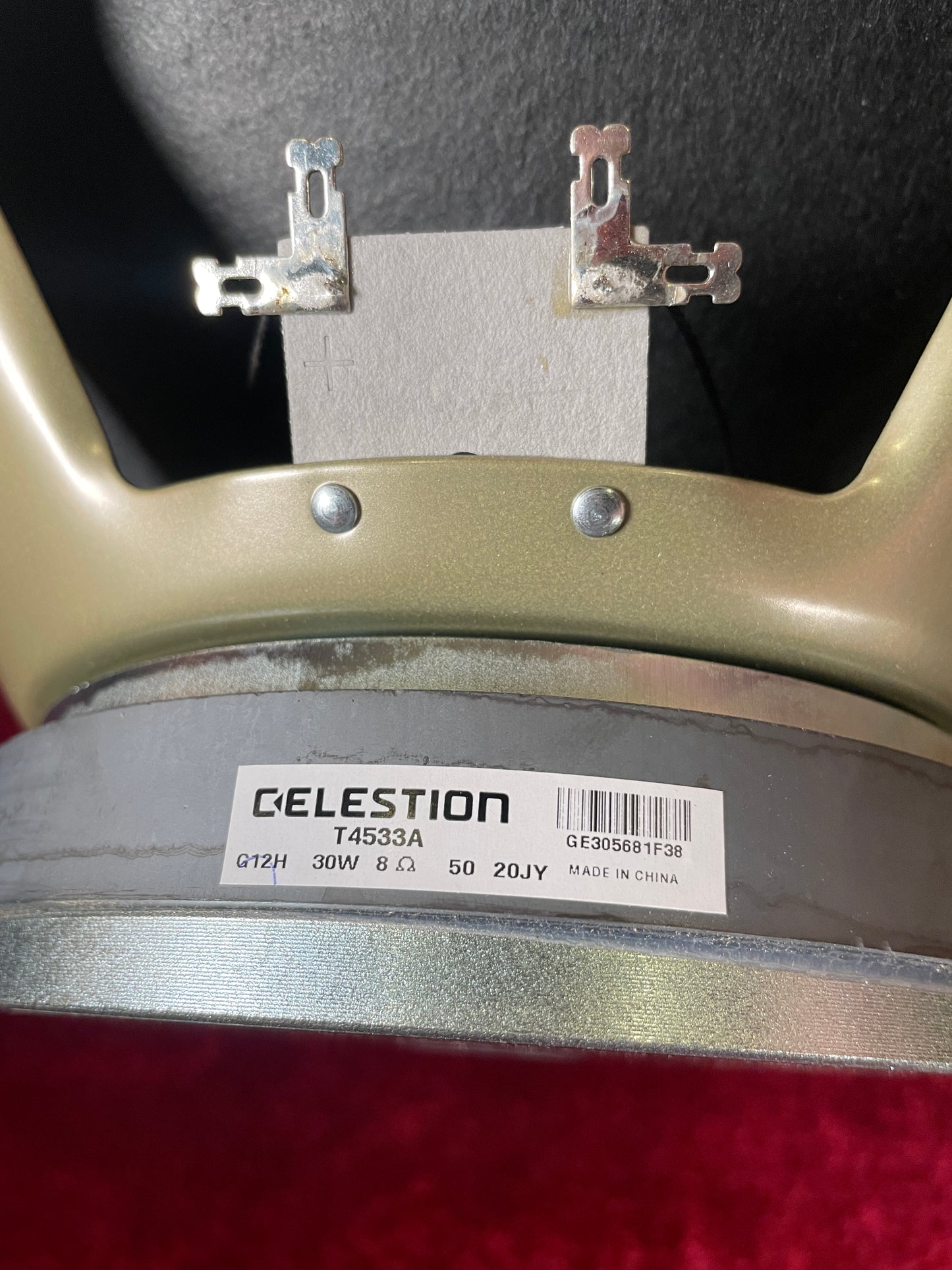 Celestion 12" 30W G12H 70th Anniversary Guitar Speaker 8 Ohm T4533A (Stock #47)