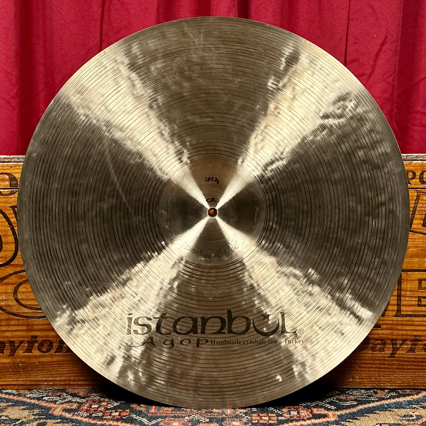 20" Istanbul Agop Traditional Crash Ride Cymbal 1852g *Video*