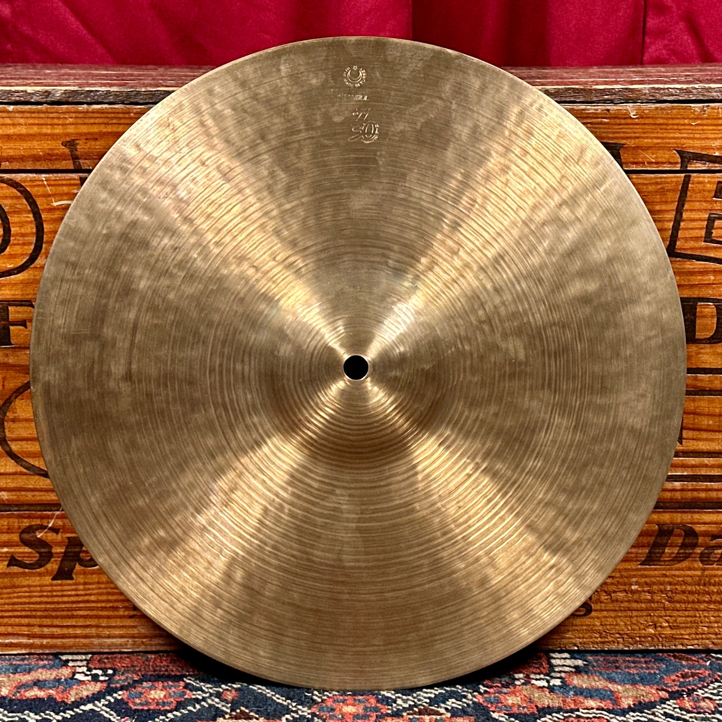 14" Istanbul Agop 30th Anniversary Hi-Hat Cymbal Pair 708g/762g *Video Demo*