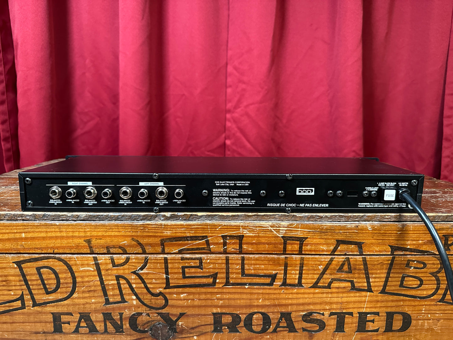 DOD R-430 Dual 15 Band Graphic Equalizer Rackmount EQ R430