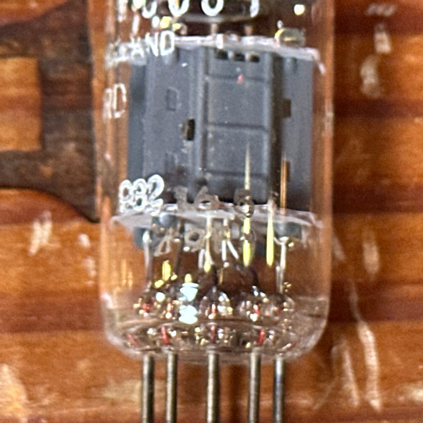 Vintage Hewlett Packard by Amperex 12AX7A Preamp Tube 12AX7 ECC83 Valve #282