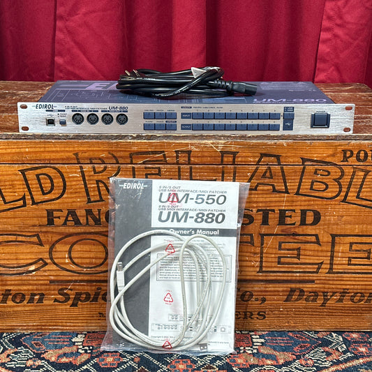 Edirol UM-880 8 In / 8 Out USB MIDI Interface Patcher