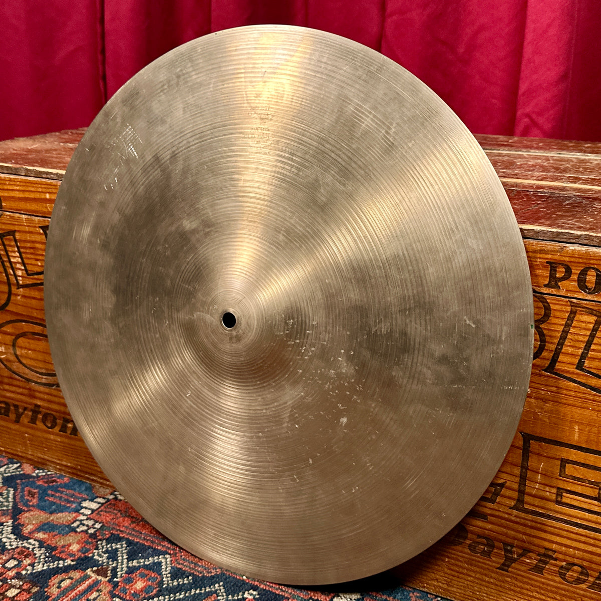 18" Zildjian A 1960s Crash Ride Cymbal 1610g *Video*