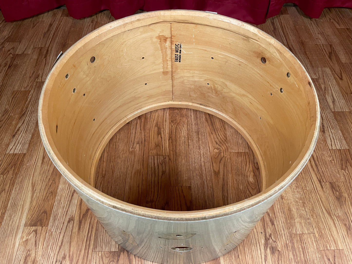 1970s Ludwig 14x20 Club Date Bass Drum Shell 3-Ply