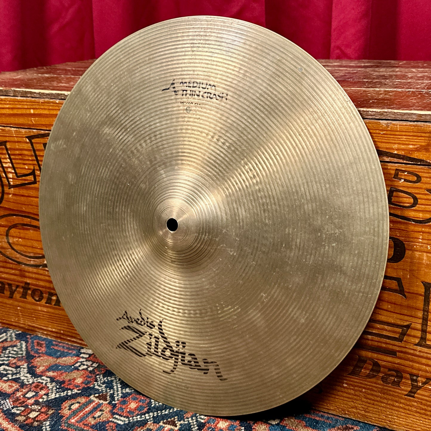 14" Zildjian A Medium Thin Crash Cymbal 1184g *Video*