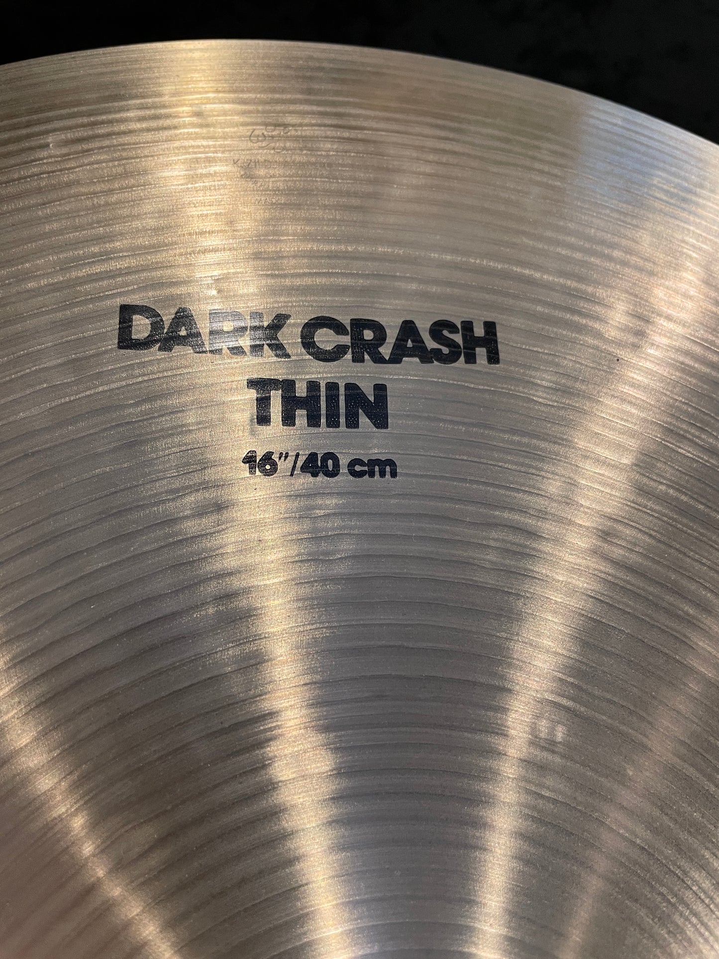16" Zildjian K Dark Crash Thin Cymbal 1098g
