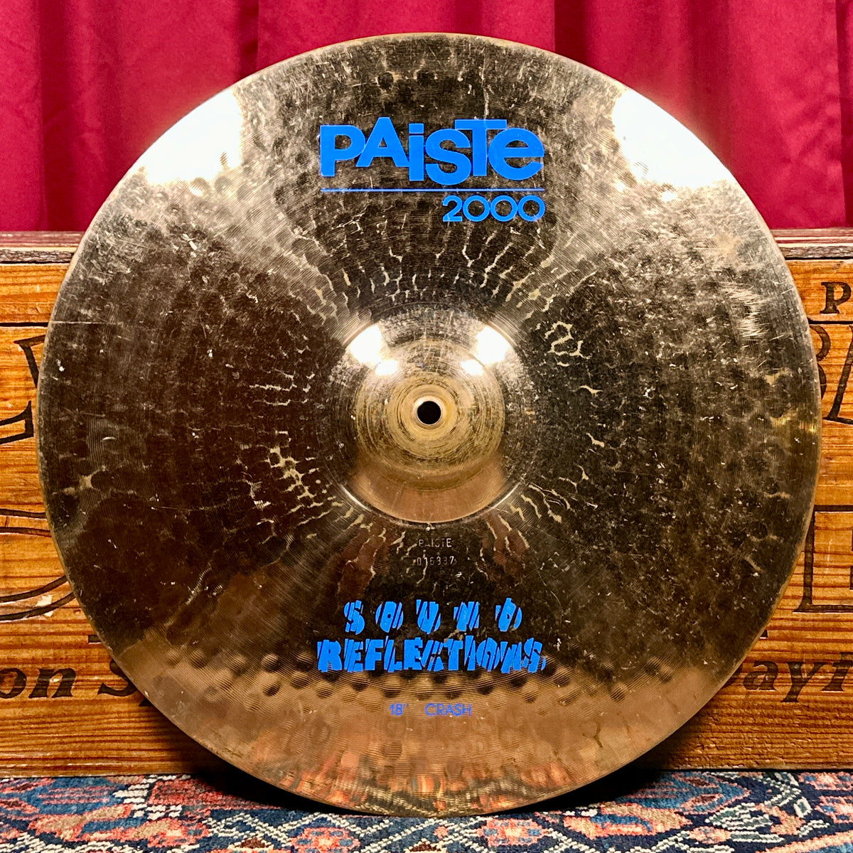 18" Paiste 1990s 2000 Sound Reflections Crash Cymbal 1426g *Video*